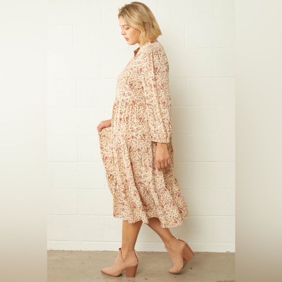 Gorgeous Floral Entro Dress - Size Small - Picture 3 of 9